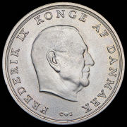 10 крон 1968 "Свадьба принцессы Бенедикты" (Дания)