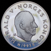 100 крон 1994 "Зимние Олимпийские игры 1992 года в Лиллехаммере: Прыжки с трамплина" (Норвегия)