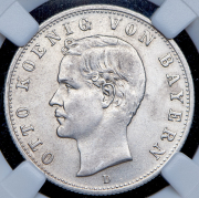 2 марки 1907 (Бавария) (в слабе) D