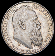 2 марки 1911 "90-летие Луитпольда Баварского" (Бавария) D