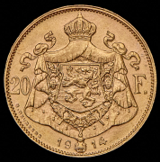 20 франков 1914 (Бельгия)