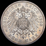 5 марок 1903 "50-летие правления Эрнста I" (Саксен-Альтенбург)