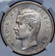 5 марок 1913 (Бавария) (в слабе) D