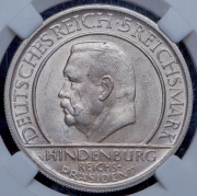 5 марок 1929 "10 лет конституции" (Германия) D