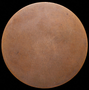 Односторонний оттиск медали "50-летие Министерства государственных имуществ" 1887