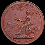 Медаль "Феллинское эстское общество сельского хозяйства" 1871