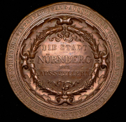 Медаль "В честь выставки в Нюрнберге" 1885 (Германия)