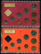 Набор из 2 годовых наборов 1990 и 1991 (в тверд. п/у)