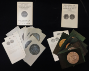 Набор из 2 комплектов открыток "Города Европы на монетах" и "Европейские редкие монеты"