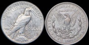 Набор из 2 сер. монет 1 доллар (США)