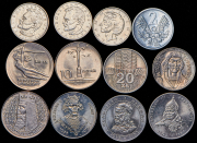 Набор из 23 монет 1960-2010 (Польша)