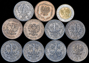 Набор из 23 монет 1960-2010 (Польша)