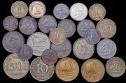 Набор из 25 монет (Латвия - Эстония)