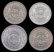 Набор из 4 монет 1952 - 1962 (Острова Сан-Томе и Принсипи)