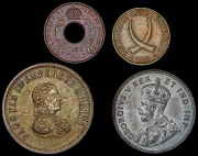 Набор из 4 монет (страны мира) 