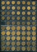 Набор из 69 монет 1 и 2 копейки (СССР)