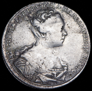 Рубль 1727 СПБ