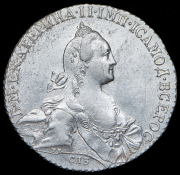 Рубль 1769 СПБ-ТI-СА