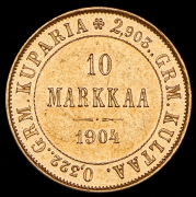 10 марок 1904 (Финляндия) L