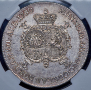 Талер 1780 (Курляндия) (в слабе)