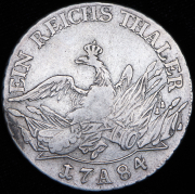 Талер 1784 (Пруссия) A