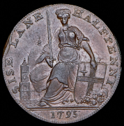 Токен 1/2 пенни 1795 (Великобритания)