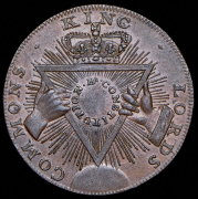 Токен 1/2 пенни 1795 (Великобритания)