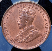 1/2 цента 1926 (Цейлон) (в слабе)