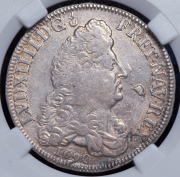 1/2 экю 1690 (Франция) (в слабе)