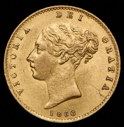 1/2 соверена 1866 (Великобритания) 