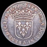 1/4 экю 1642 (Франция)