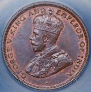 1 цент 1912 (Цейлон) (в слабе)