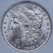 1 доллар 1885 (США) (в слабе) O