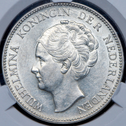 1 гульден 1940 (Нидерланды) (в слабе)