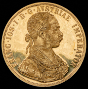 4 дуката 1915. Рестрайк (Австрия)