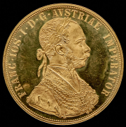 4 дуката 1915  Рестрайк (Австрия)