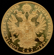 4 дуката 1915  Рестрайк (Австрия)