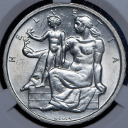 5 франков 1948 "100 лет Швейцарской Конституции" (Швейцария) (в слабе) B