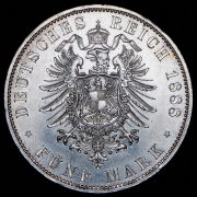 5 марок 1888 (Пруссия) A