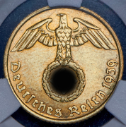 5 пфенингов 1939 (Германия) (в слабе) A