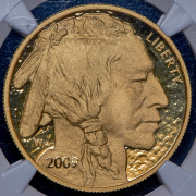 50 долларов 2009 "Буффало" (США) (в слабе) W