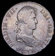 8 реалов 1818 (Перу)