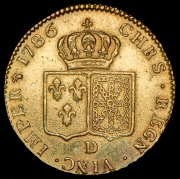 Двойной луидор 1786 (Франция) D