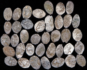 Набор из 28 сер. проволочных монет