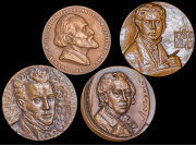 Набор из 4 медалей "Художники"