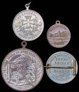 Набор из 4 медалей и жетонов "Германская империя" (Пруссия)