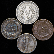 Набор из 4 монет (США)