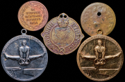 Набор из 5 медалей и жетонов