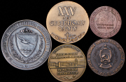 Набор из 5 медалей "Советская жизнь"