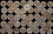 Набор из 91 сер  монеты 10 и 20 копеек (РСФСР  СССР)